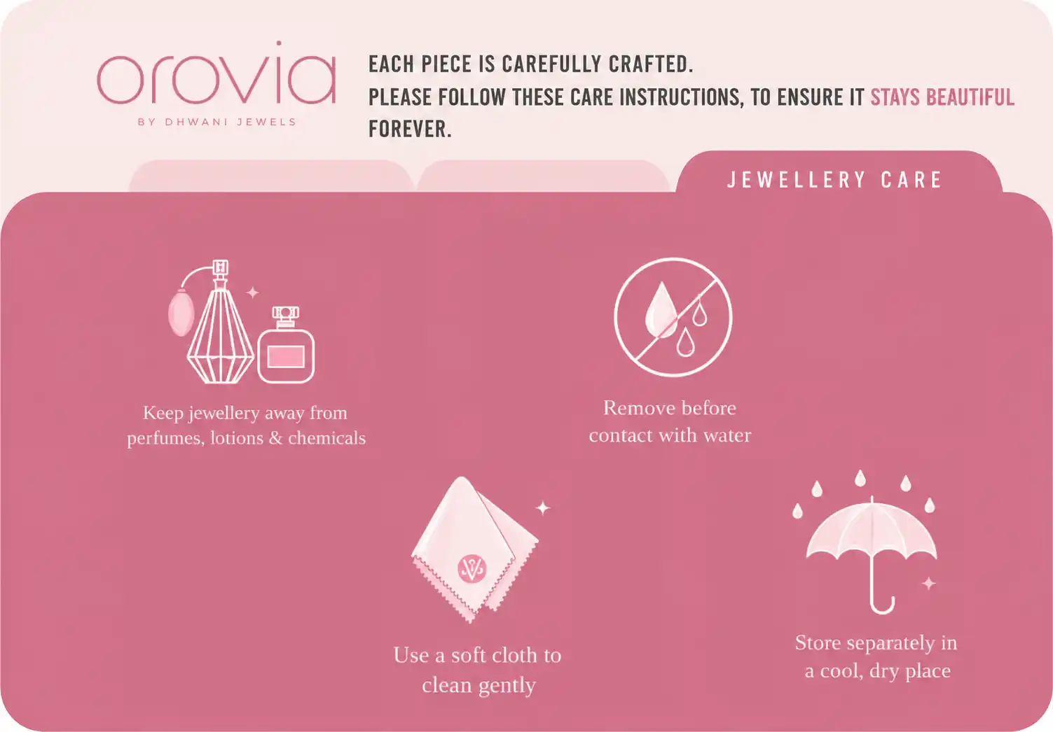 Jewellery Care