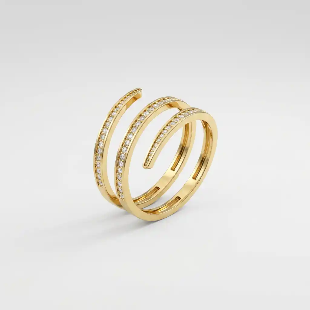 Spiral Glow Ring